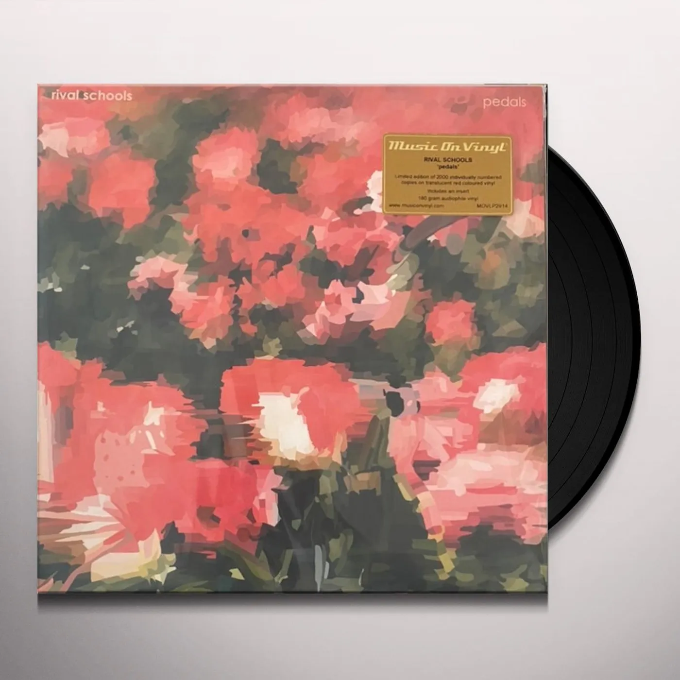 Rival Schools PEDALS (180G/TRANSLUCENT RED VINYL) Vinyl Record