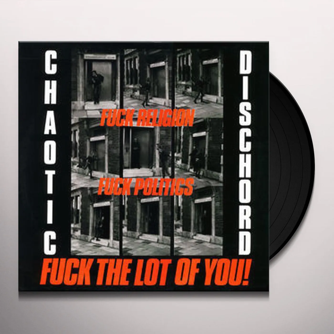 Chaotic Dischord FUCK RELIGION Vinyl Record