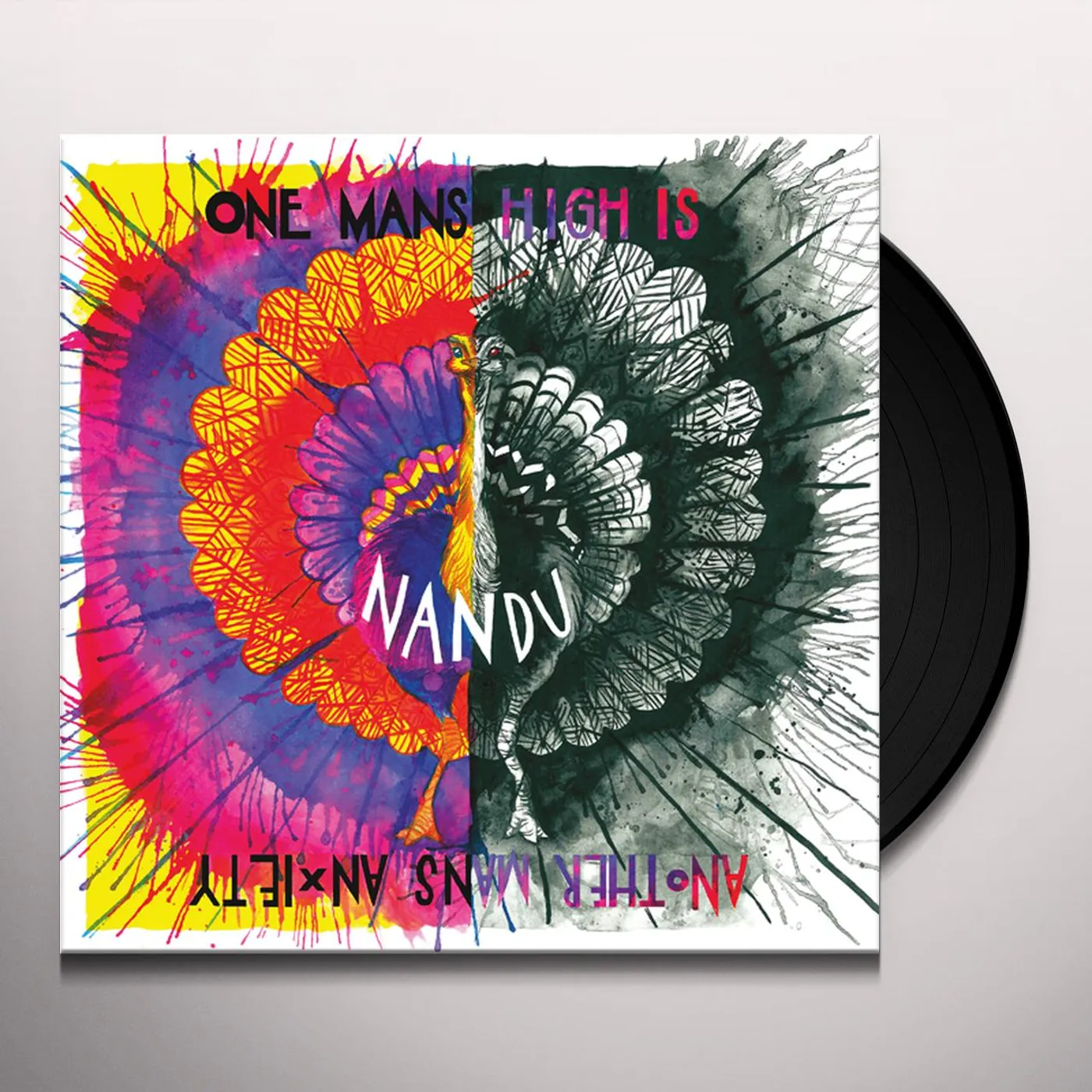 Nandu One Mans High Is Another Mans Anxiety Vinyl Record