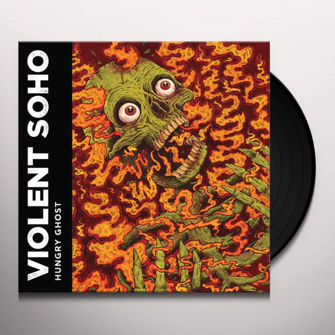Violent Soho HUNGRY GHOST (10 YEAR ANNIVERSARY) (BLACK & RED SPLATTER VINYL/180G) Vinyl Record