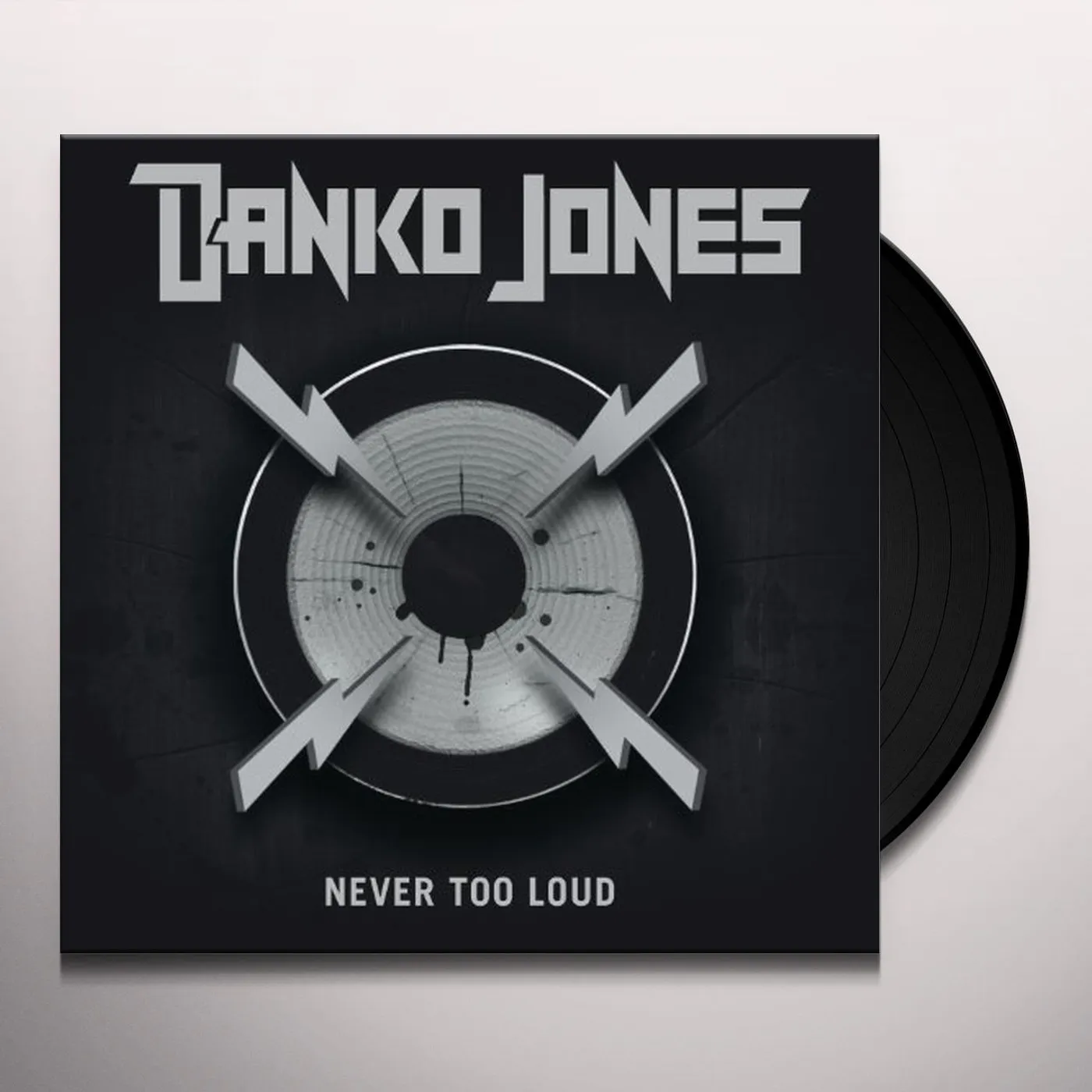 Danko Jones NEVER TOO LOUD Vinyl Record