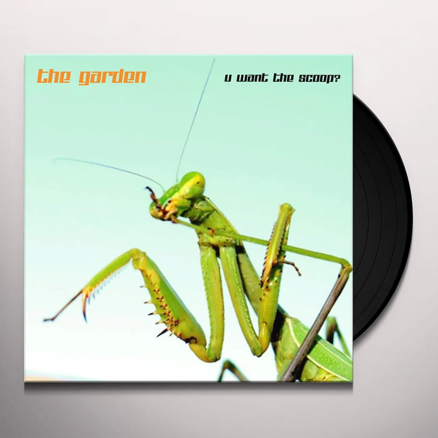 The Garden U WANT THE SCOOP? (TRANS ORANGE) Vinyl Record