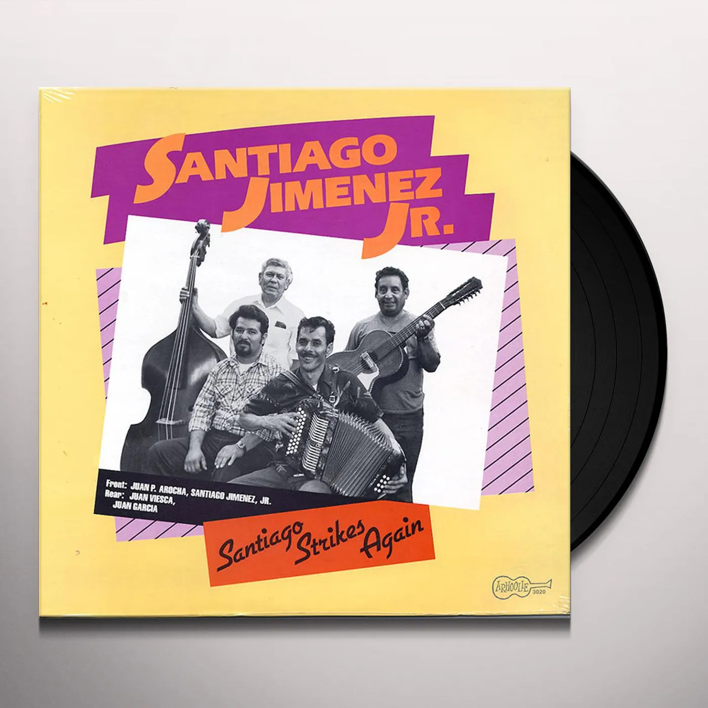 Santiago Jimenez, Jr. Santiago Strikes Again Vinyl Record