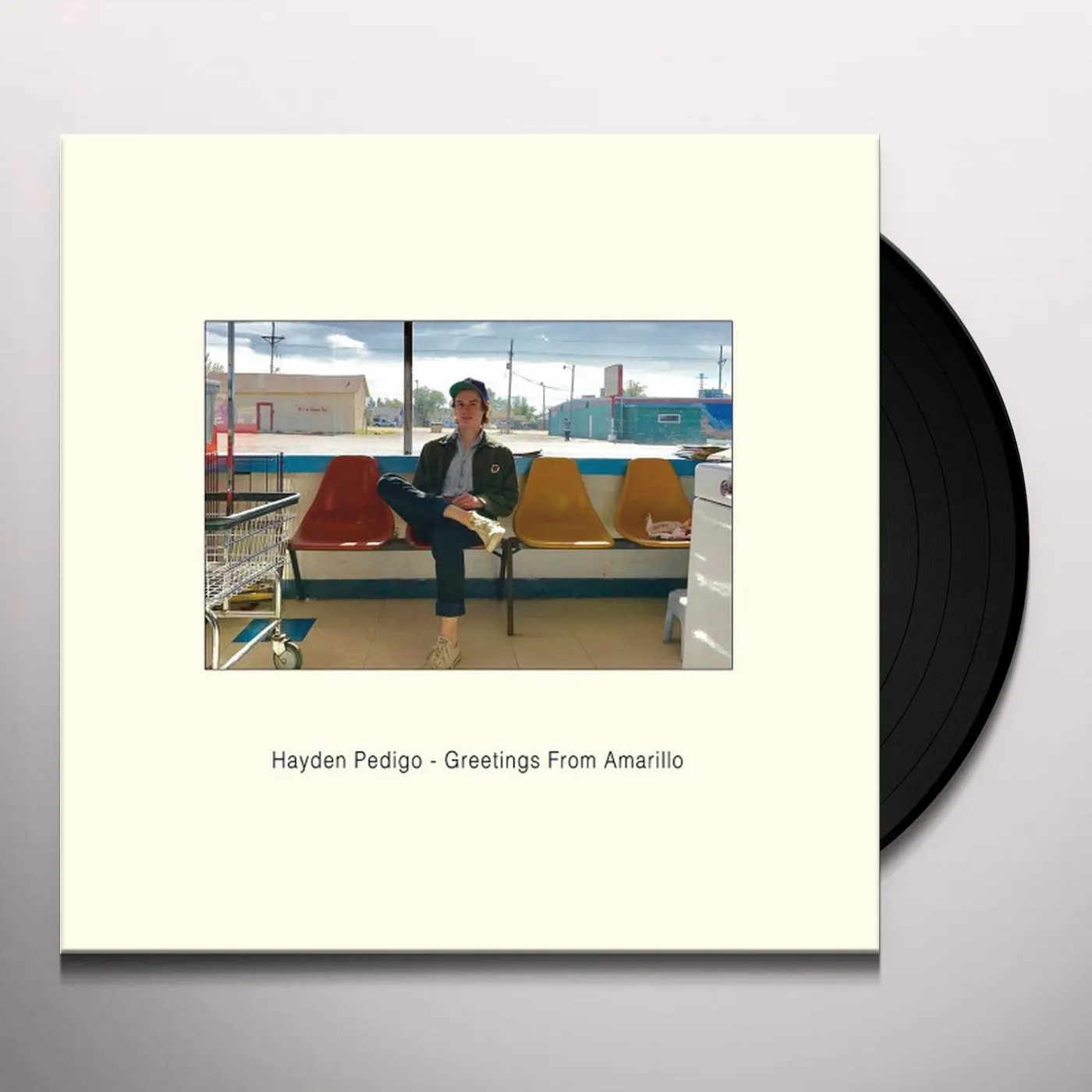 Hayden Pedigo GREETINGS FROM AMARILLO (OPAQUE LIGHT BLUE VINYL) Vinyl Record