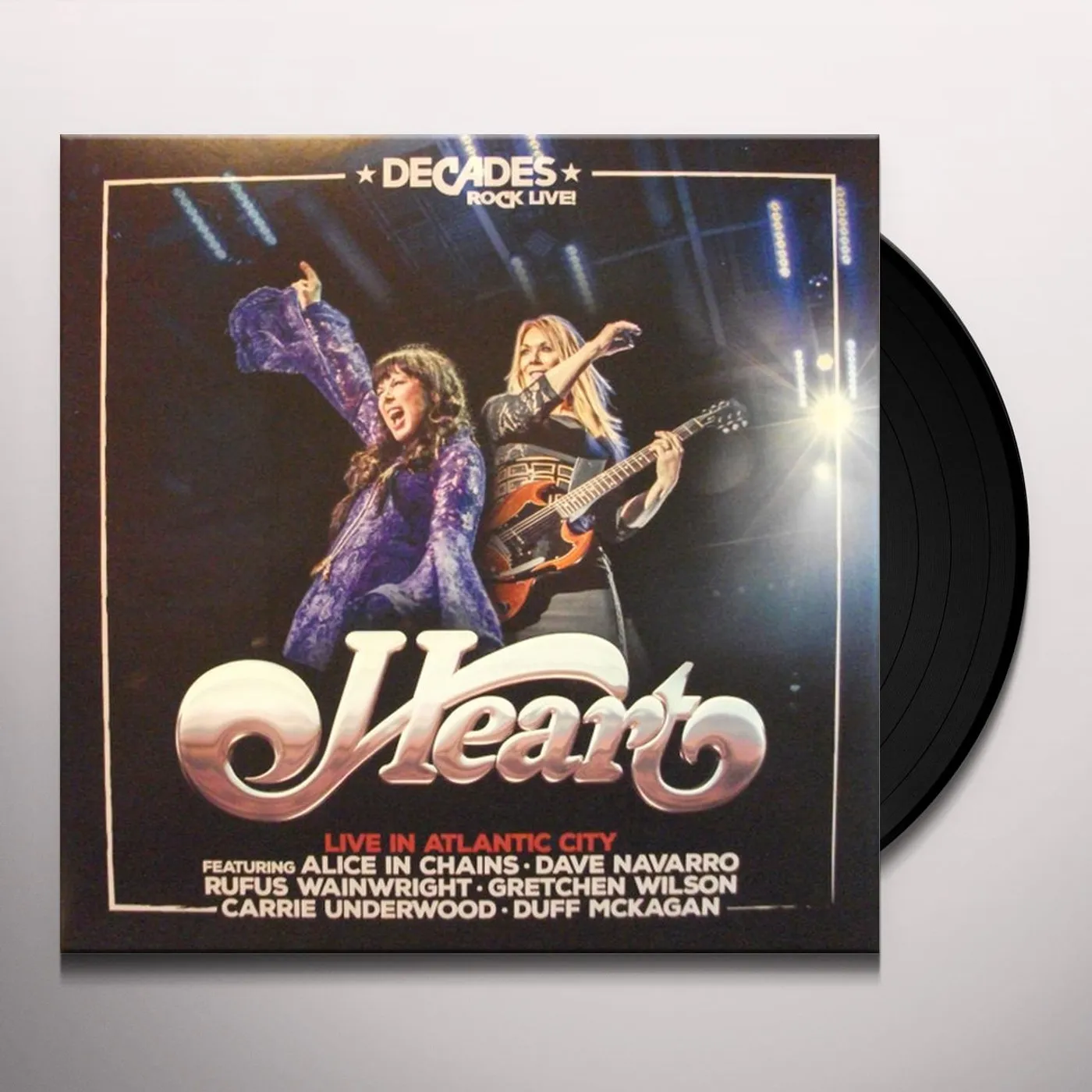 Heart Live in Atlantic City Vinyl Record