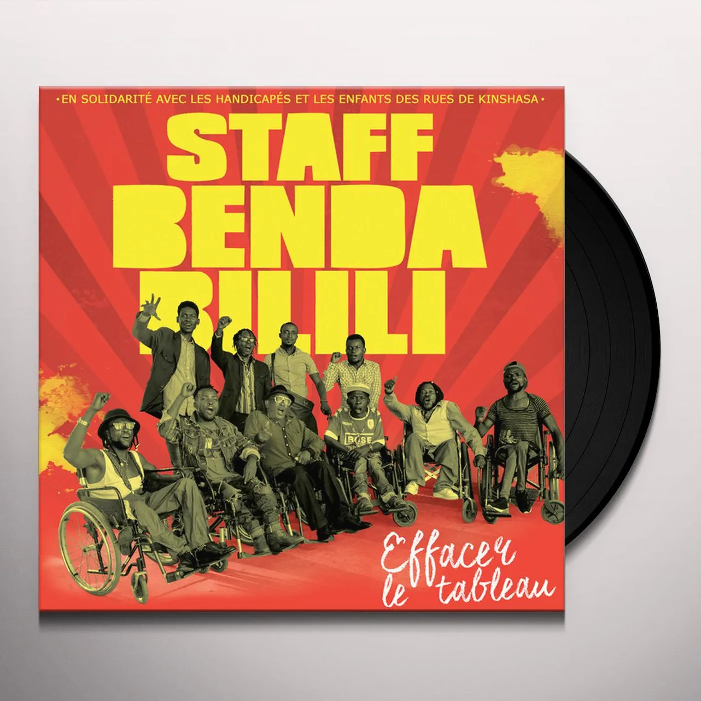 Staff Benda Bilili Effacer le tableau Vinyl Record