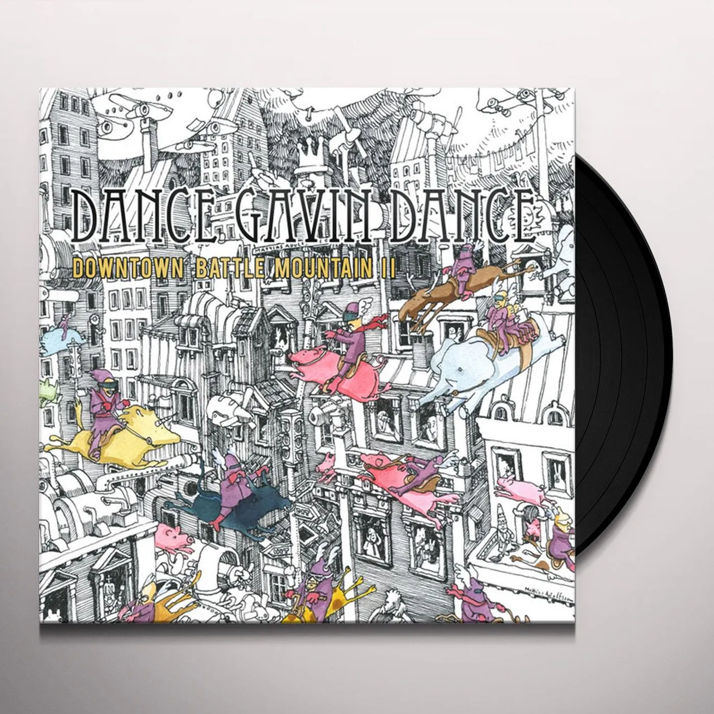 Dance Gavin Dance Downtown Battle Mountain II Vinyl Record