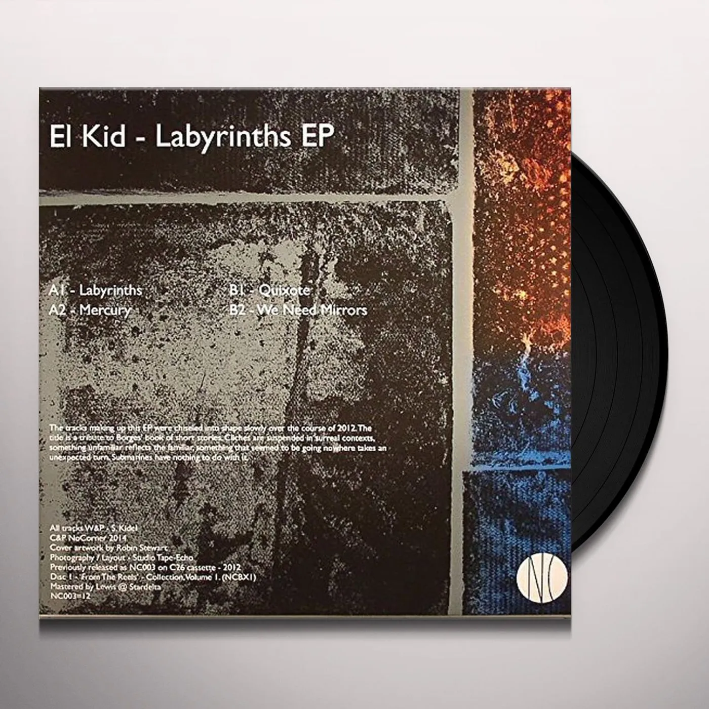 El Kid LABYRINTHS EP Vinyl Record