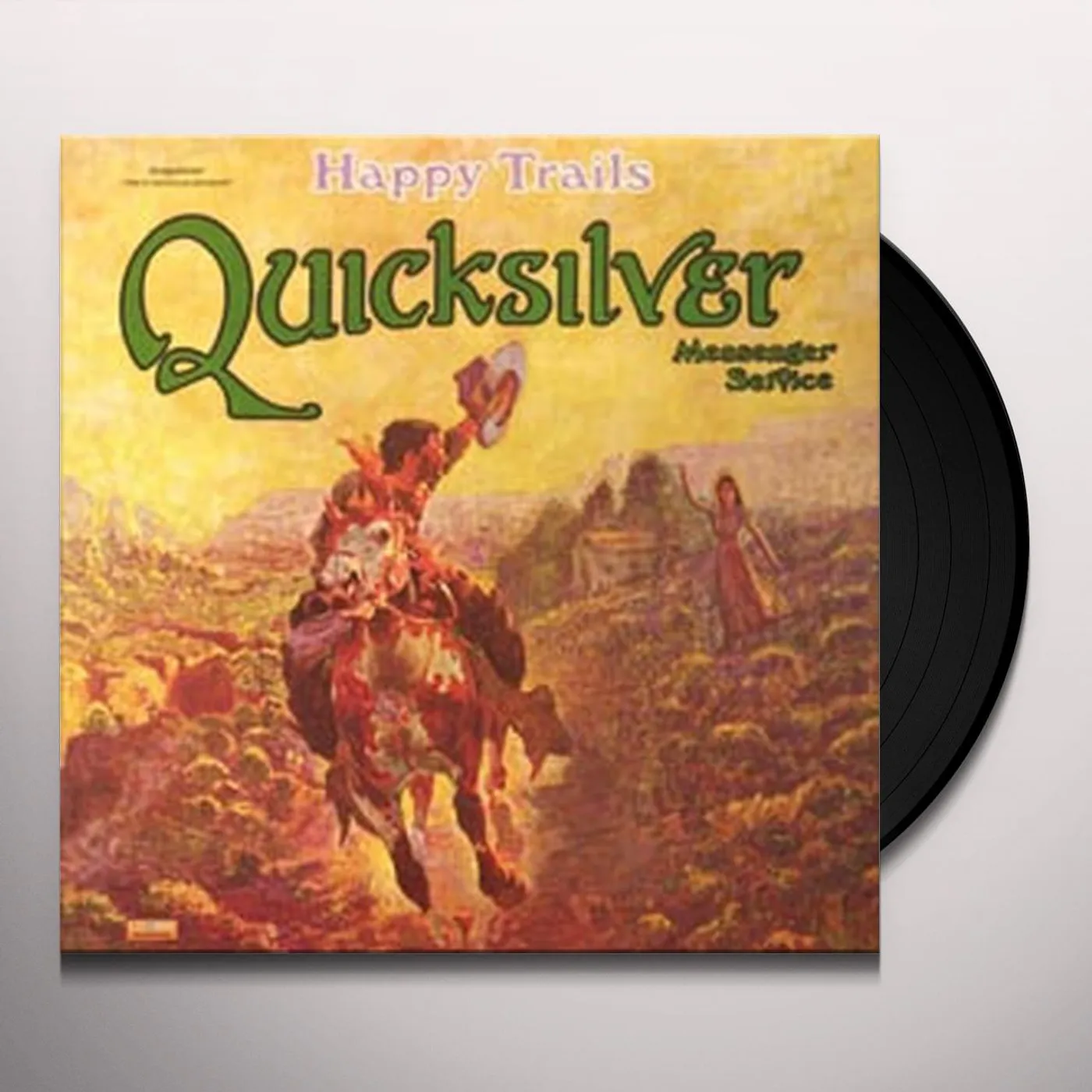 Quicksilver Messenger Service Happy Trails Vinyl Record