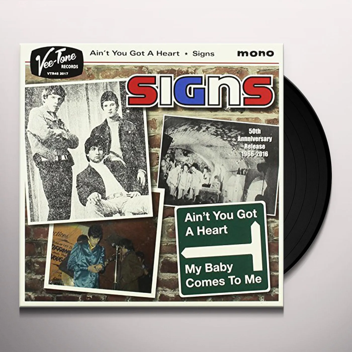 Signs AIN'T YOU GOT A HEART / MY BABY COMES TO ME Vinyl Record