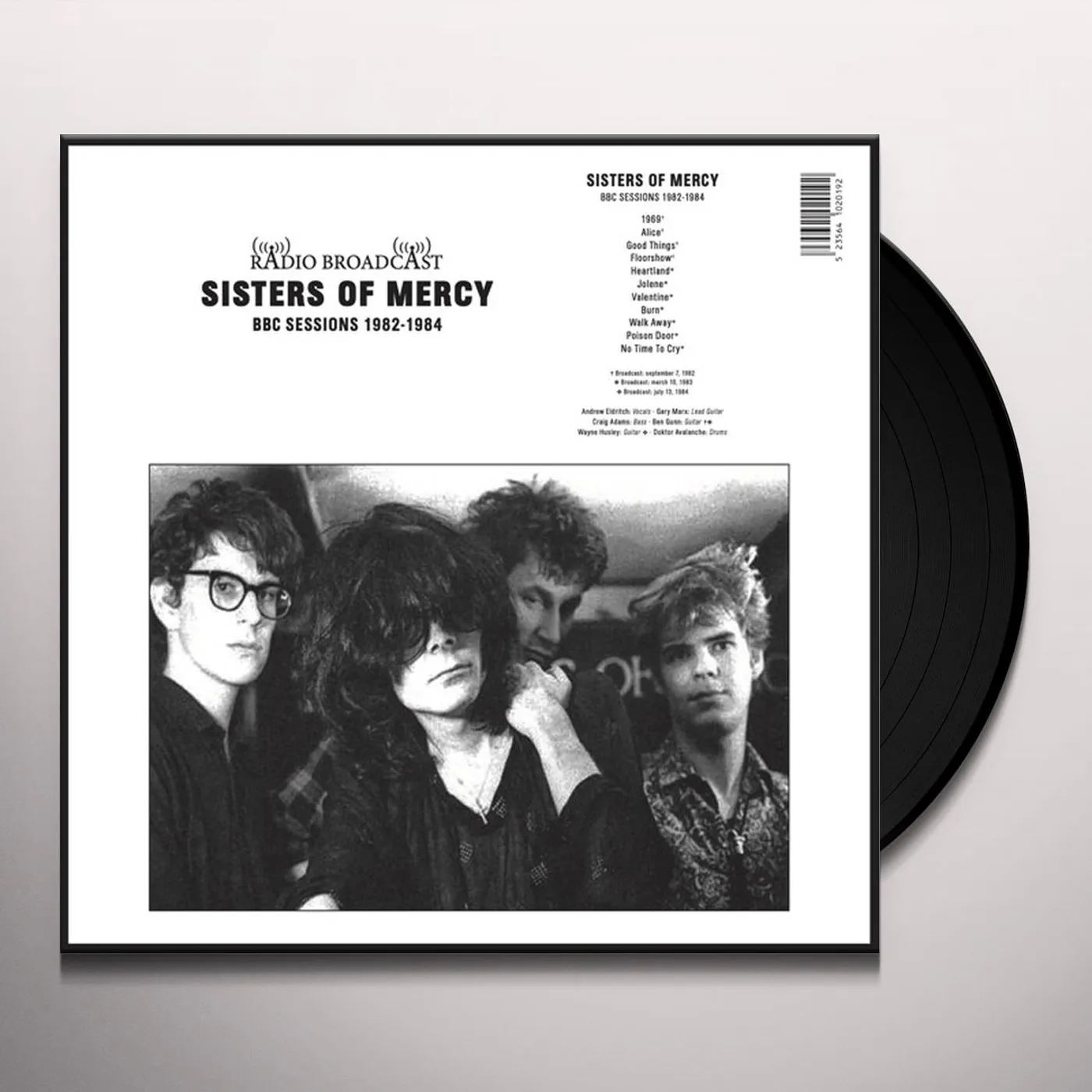 Sisters of Mercy BBC Sessions 1982-1984 Vinyl Record