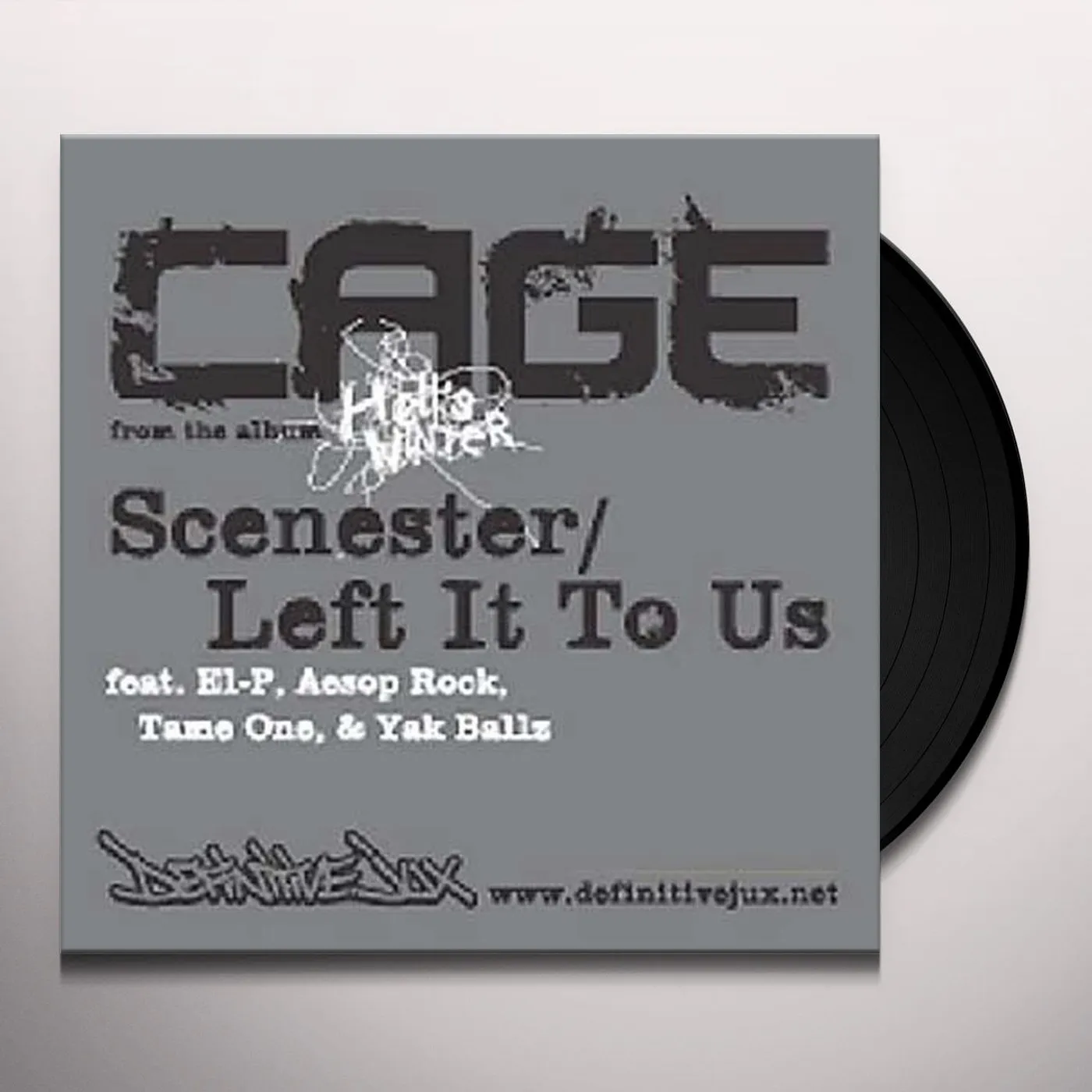 Cage SCENESTER (X3) / LEFT IT TO US (X3) Vinyl Record