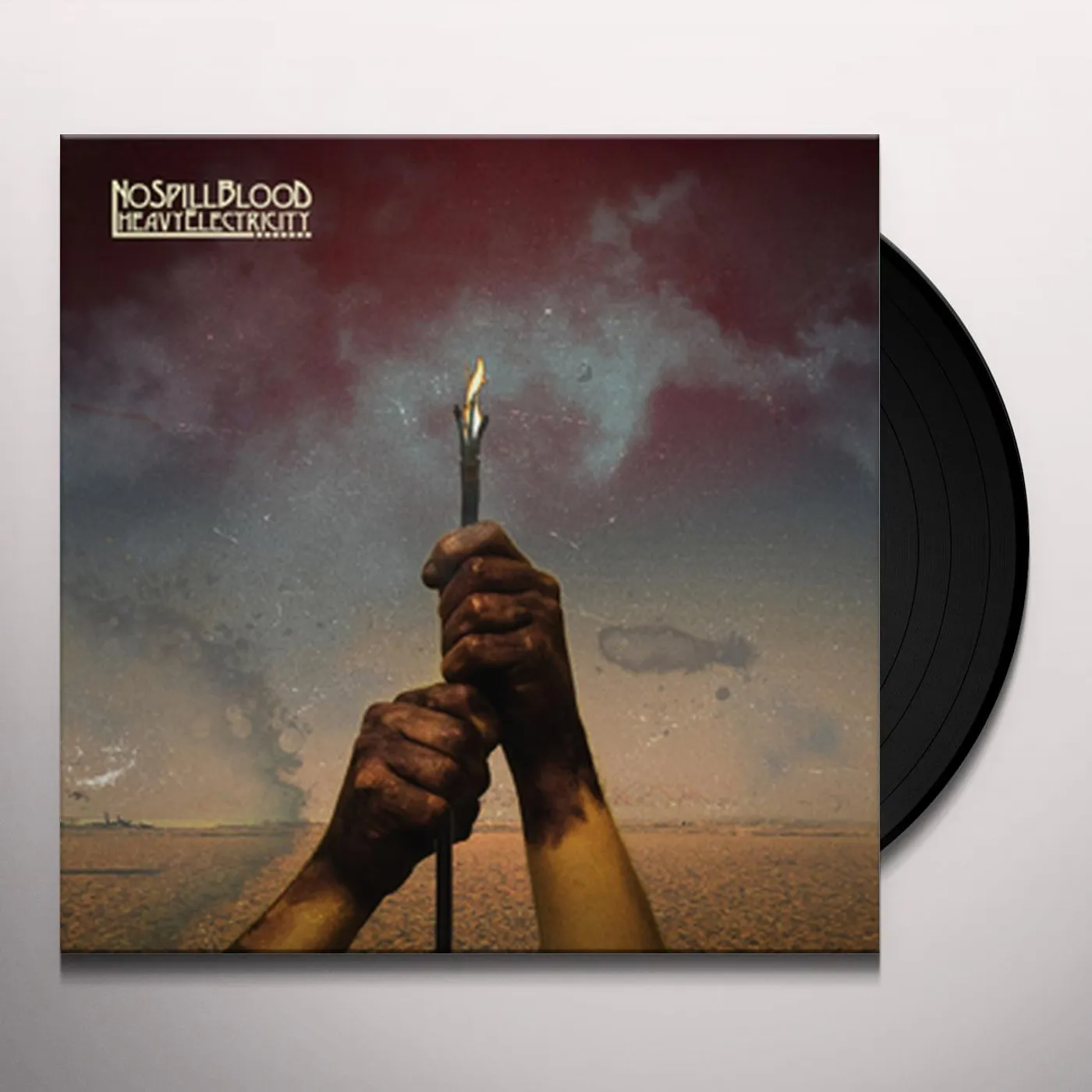 No Spill Blood Heavy Electricity Vinyl Record