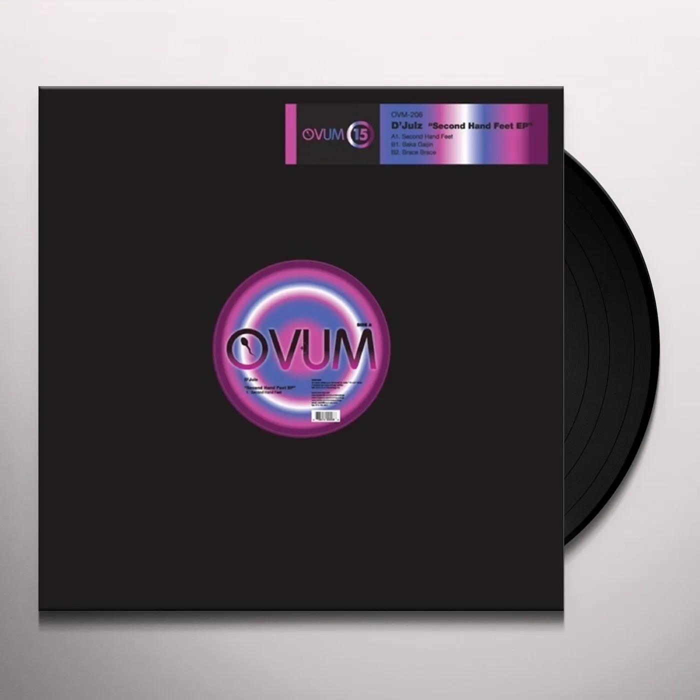 D'julz Second Hand Feet EP Vinyl Record