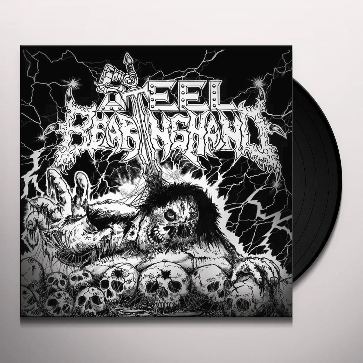 Steel Bearing Hand Vinyl Record