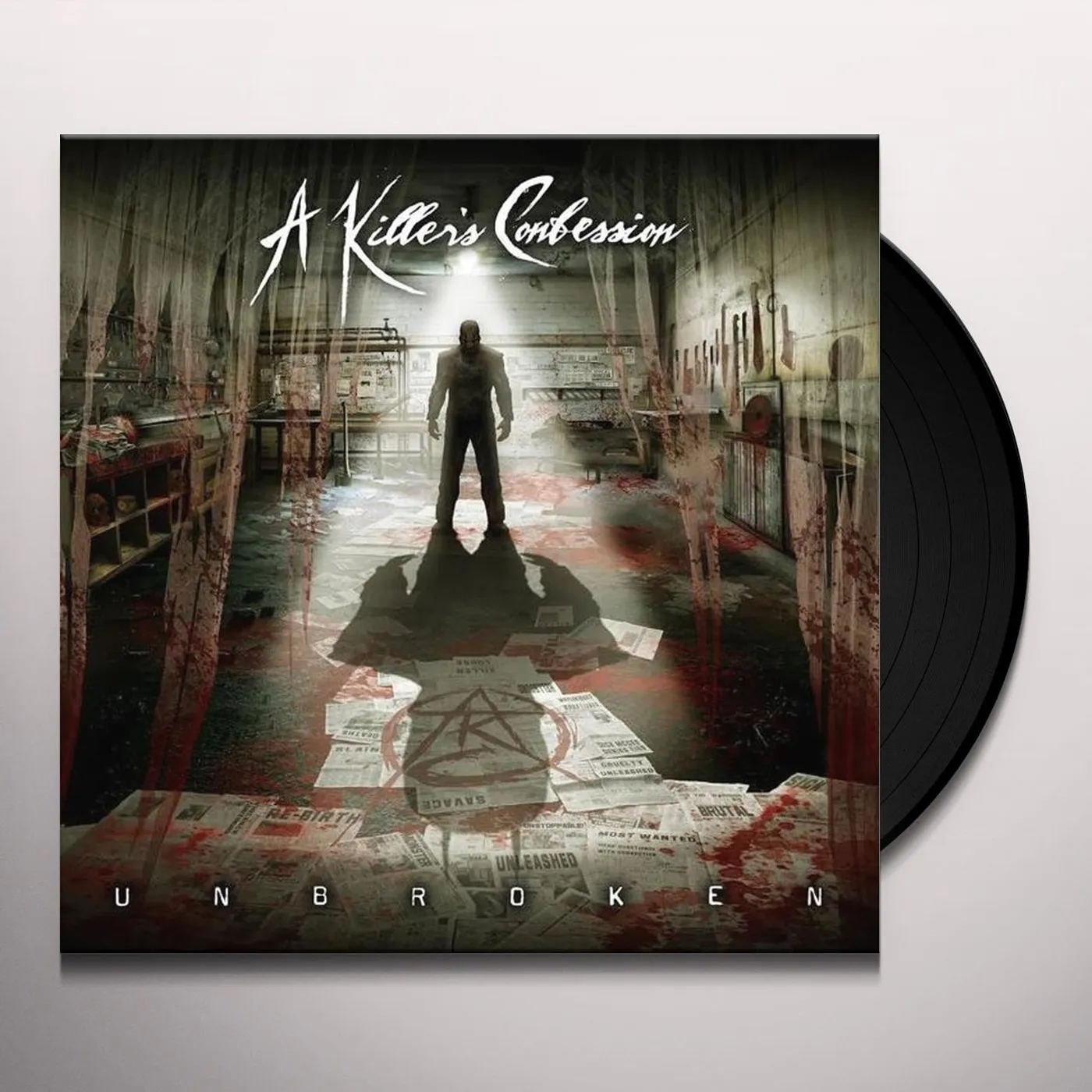 A Killer's Confession UNBROKEN Vinyl Record