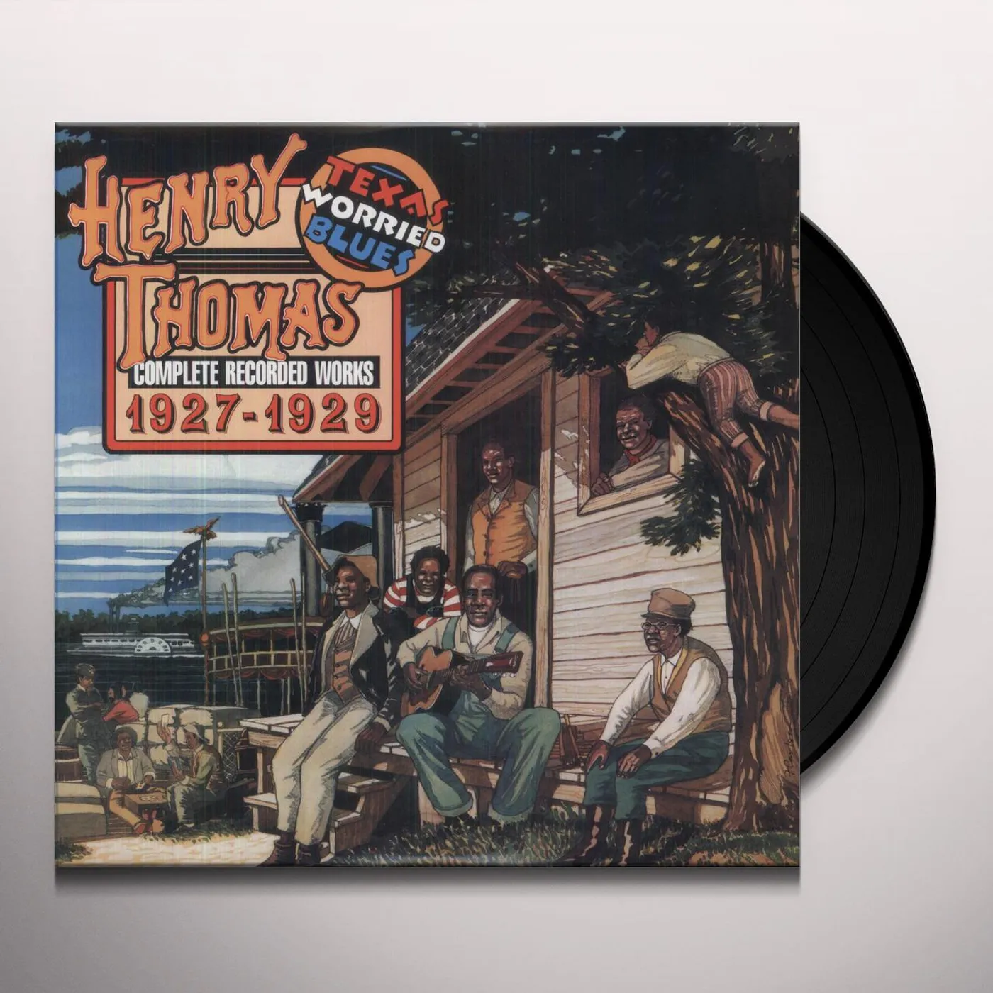 Henry Thomas COMPLETE RECORDED WORKS 1927-1929: TEXAS WORRIED Vinyl Record
