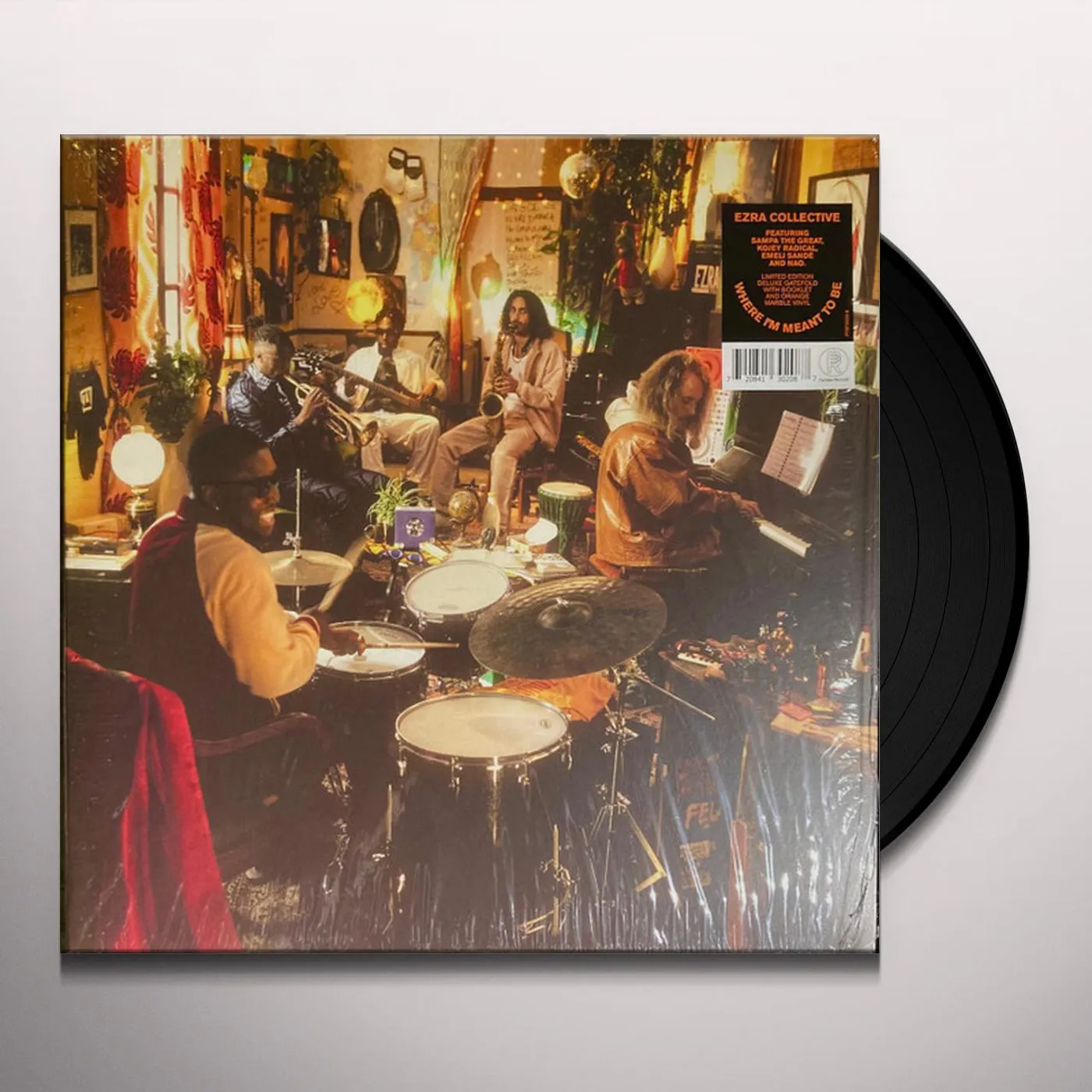 Ezra Collective WHERE I'M MEANT TO BE (DELUXE EDITION/ORANGE & YELLOW MARBLED VINYL/2LP) Vinyl Record