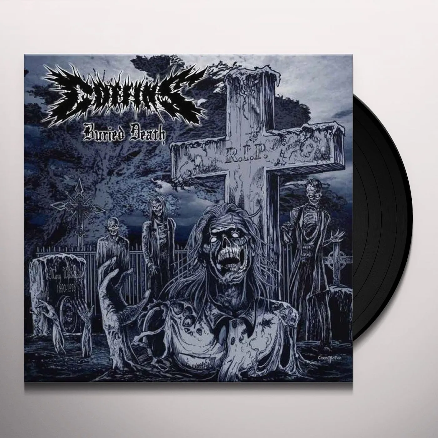 Coffins Buried Death Vinyl Record