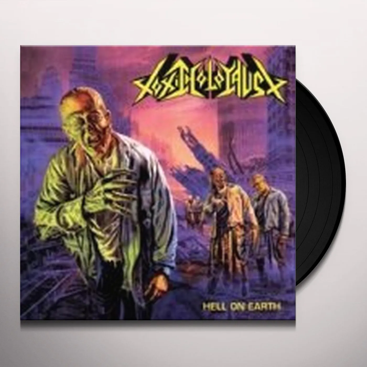 Toxic Holocaust Hell On Earth Vinyl Record