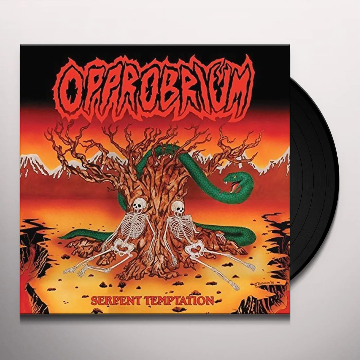 Opprobrium Serpent Temptation Vinyl Record