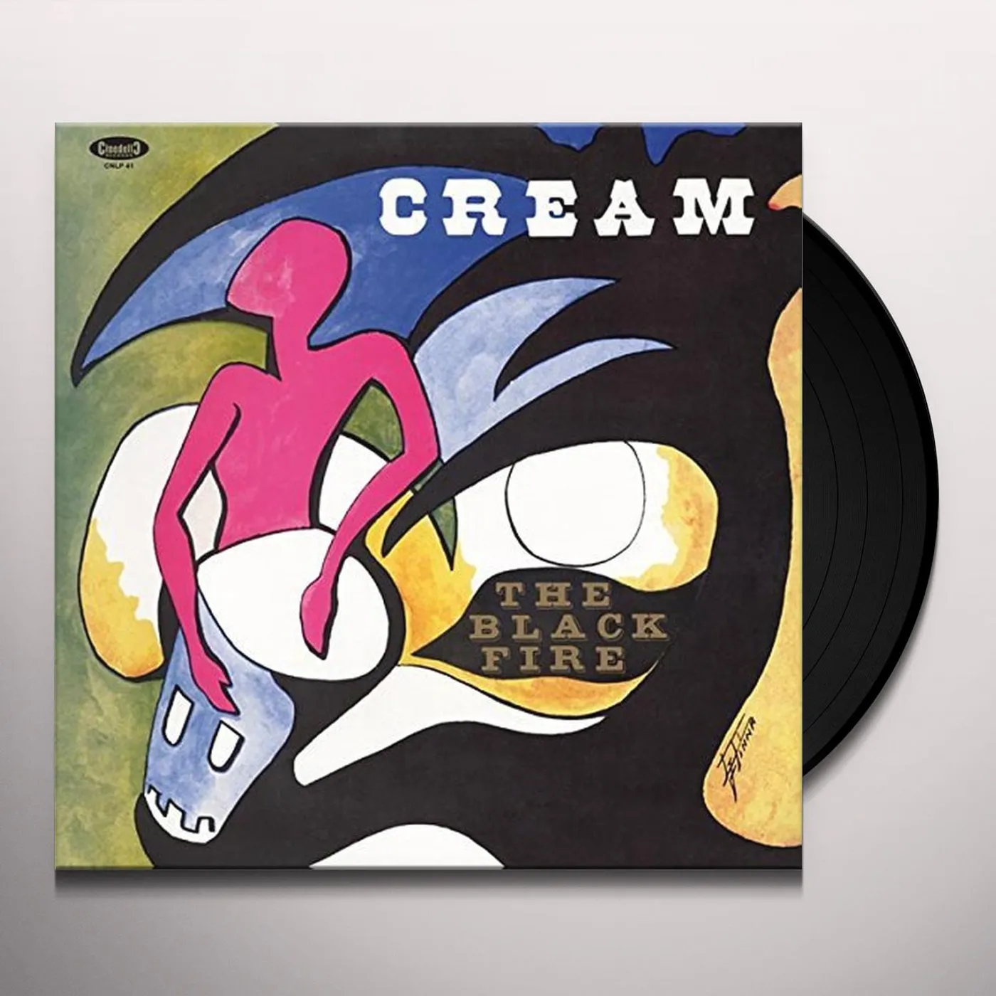 Black Fire CREAM Vinyl Record