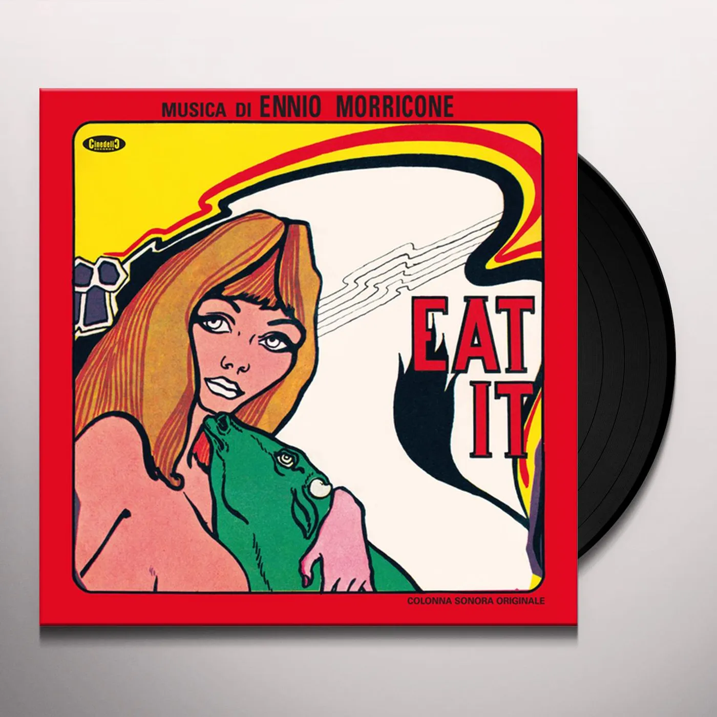 Ennio Morricone EAT IT (MANGIALA) - Original Soundtrack Vinyl Record