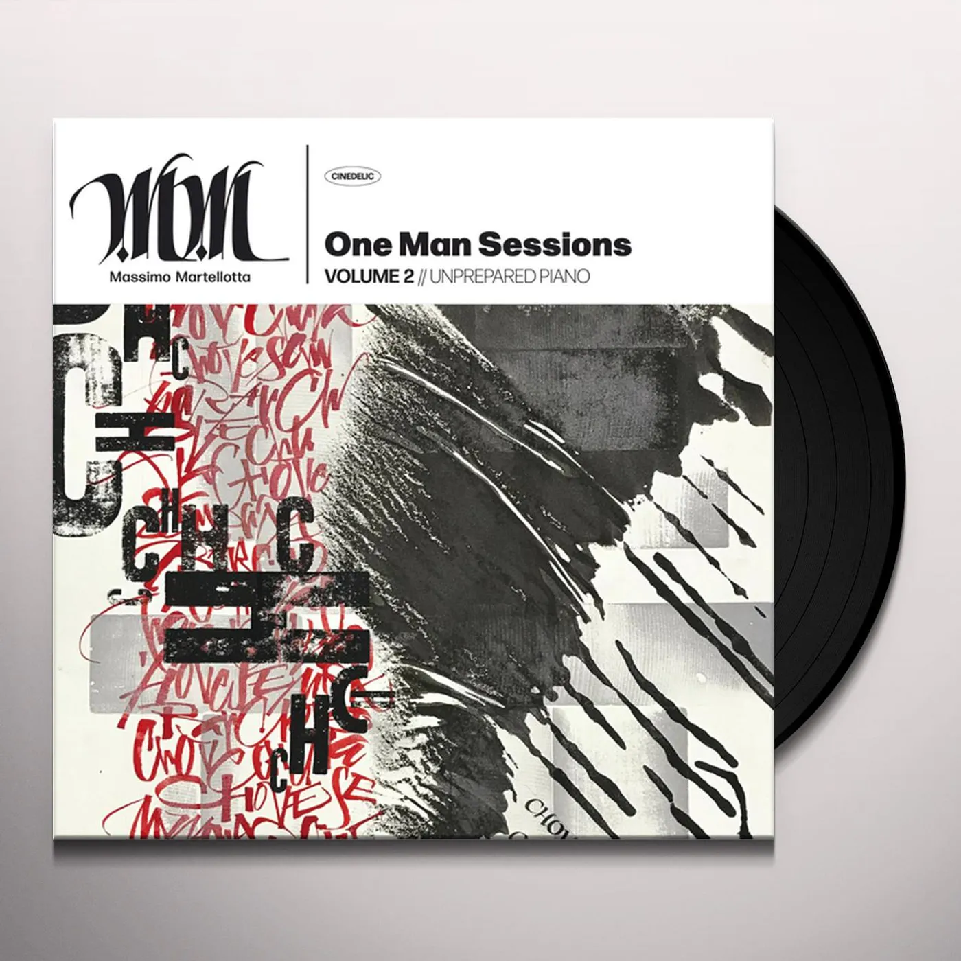 Massimo Martellotta ONE MAN SESSIONS VOLUME 2: UNPREPARED PIANO Vinyl Record