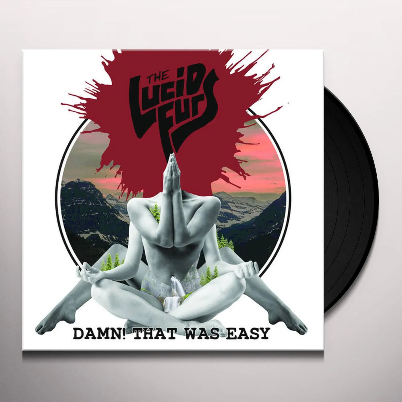 The Lucid Furs DAMN THAT WAS EASY Vinyl Record