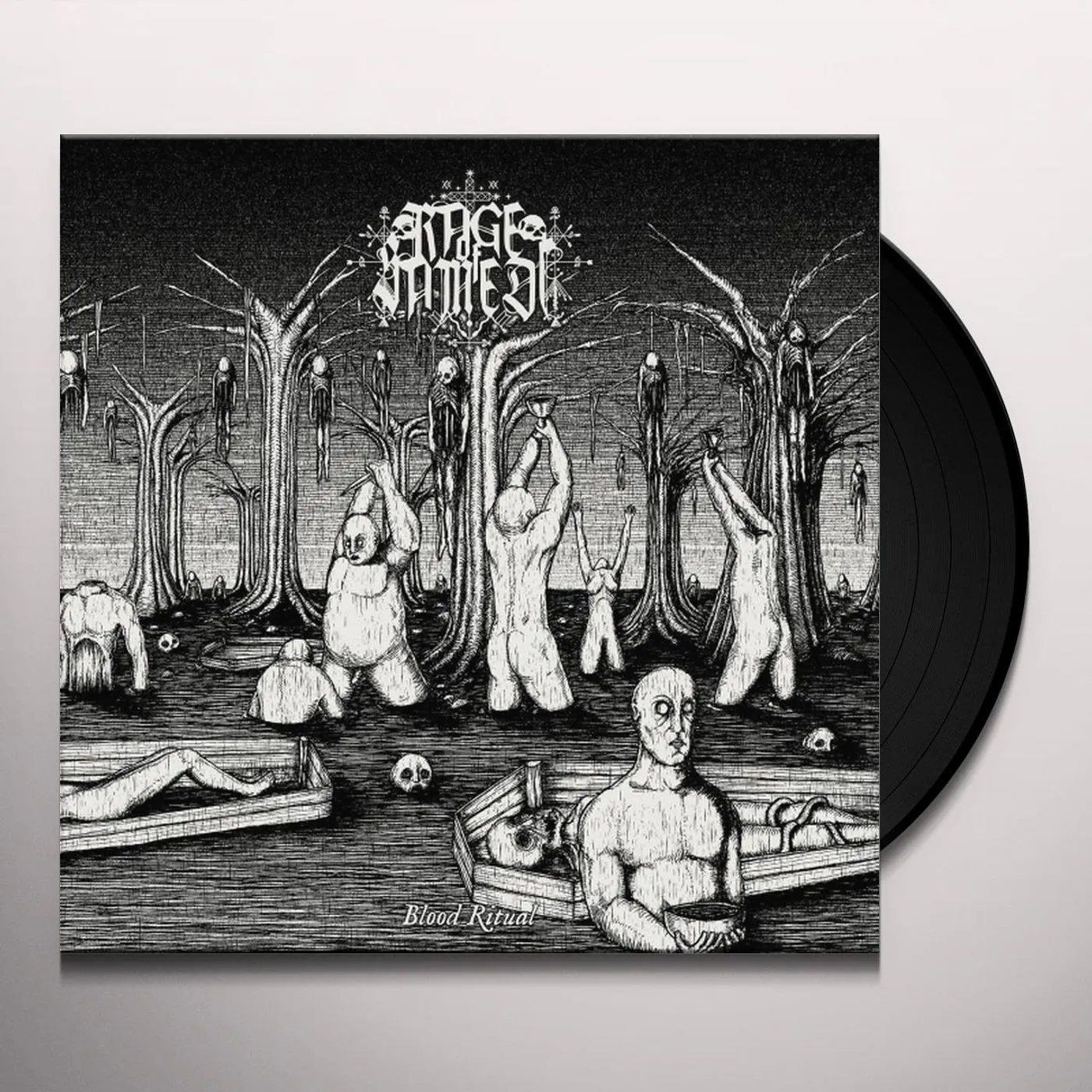 Rage Of Samedi Blood Ritual Vinyl Record