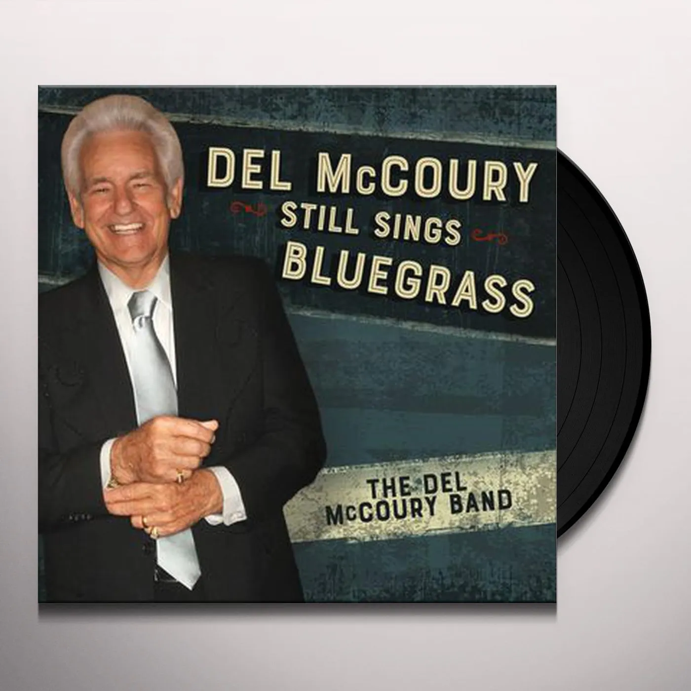 DEL MCCOURY STILL SINGS BLUEGRASS Vinyl Record