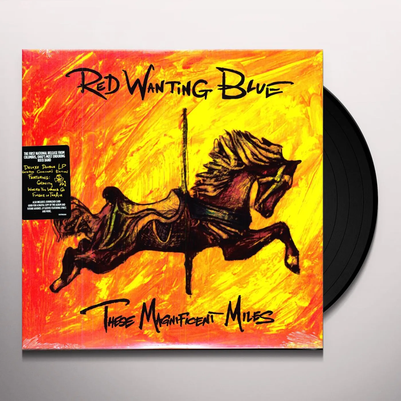 Red Wanting Blue These Magnificent Miles Vinyl Record