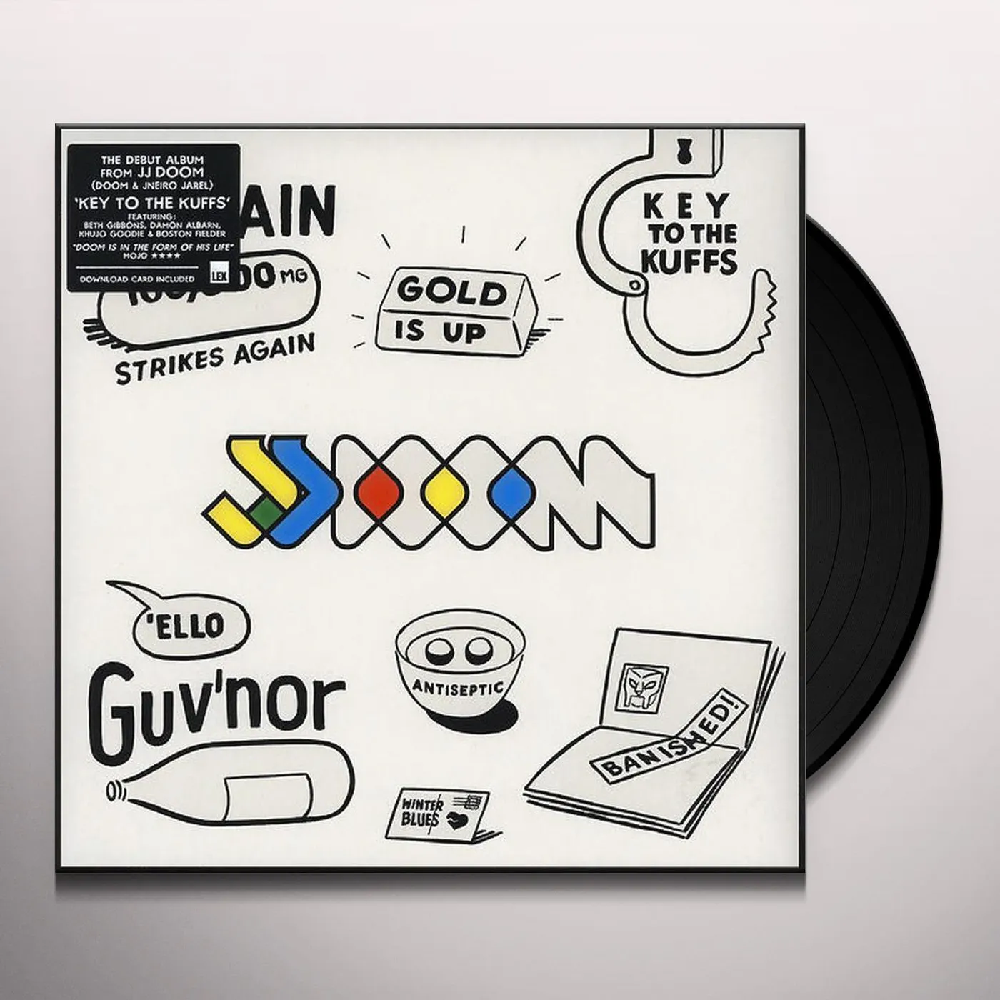 JJ DOOM KEYS TO THE KUFFS (DELUXE) Vinyl Record