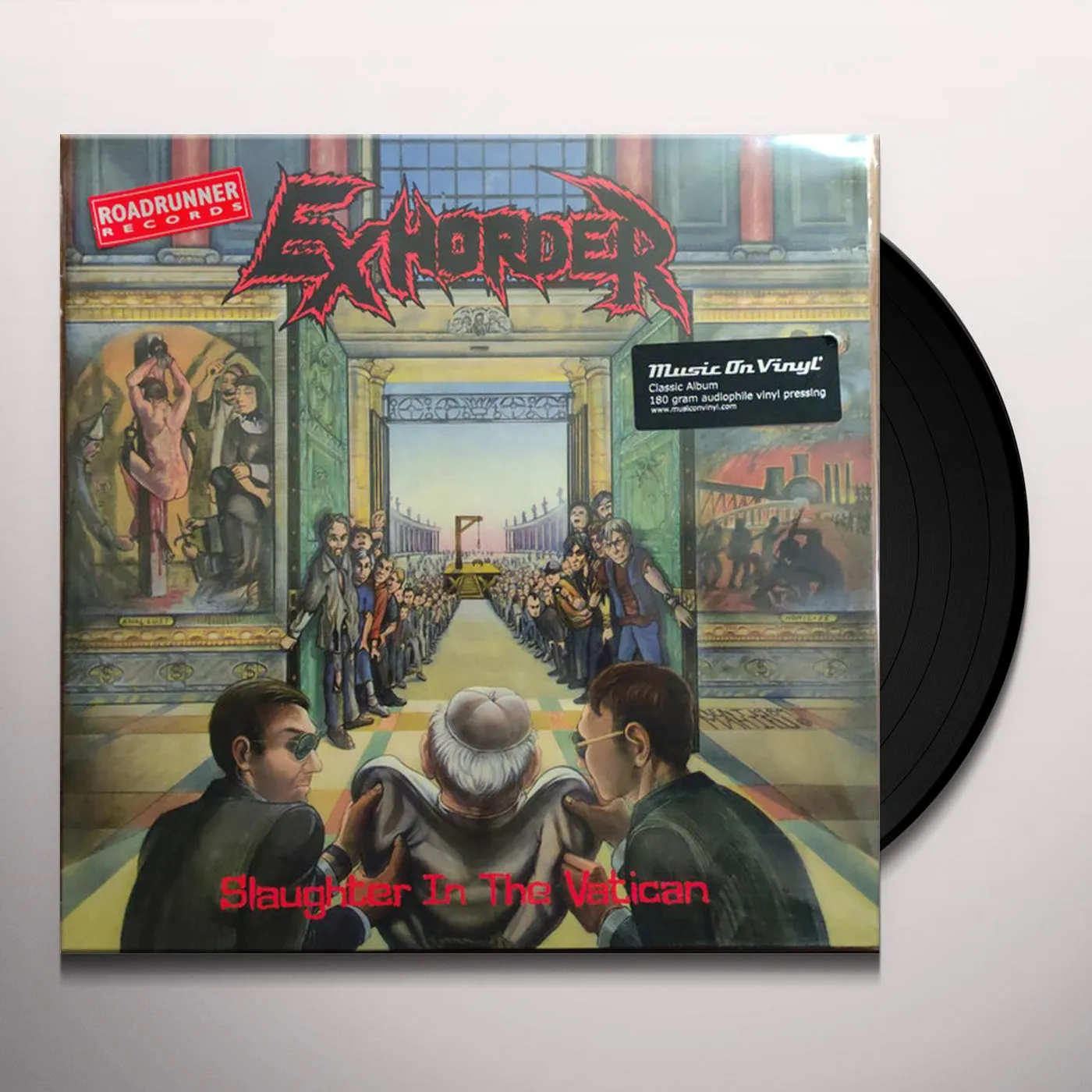Exhorder SLAUGHTER IN THE VATICAN (180G/INSERT/IMPORT) Vinyl Record