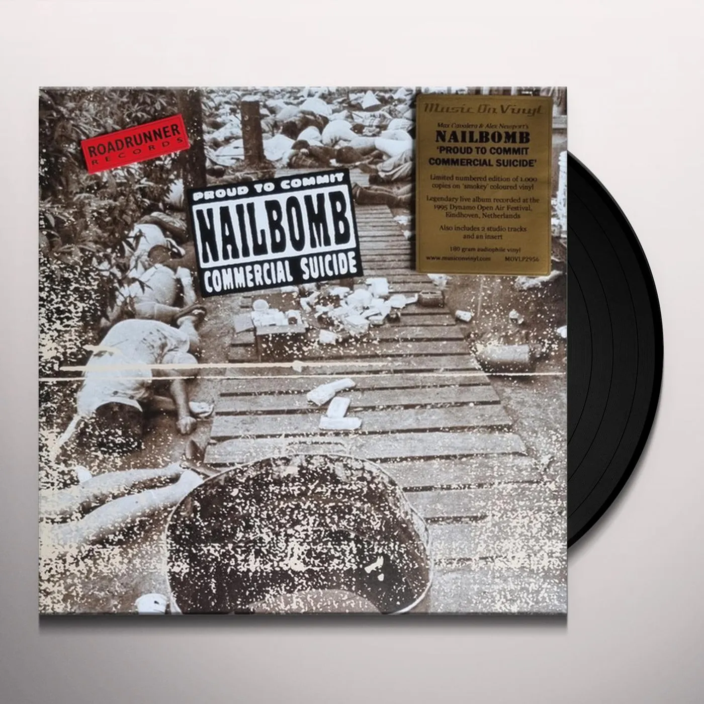 Nailbomb PROUD TO COMMIT COMMERCIAL SUICIDE (LIMITED/SMOKE VINYL/180G/INSERT/NUMBERED/IMPORT) Vinyl Record