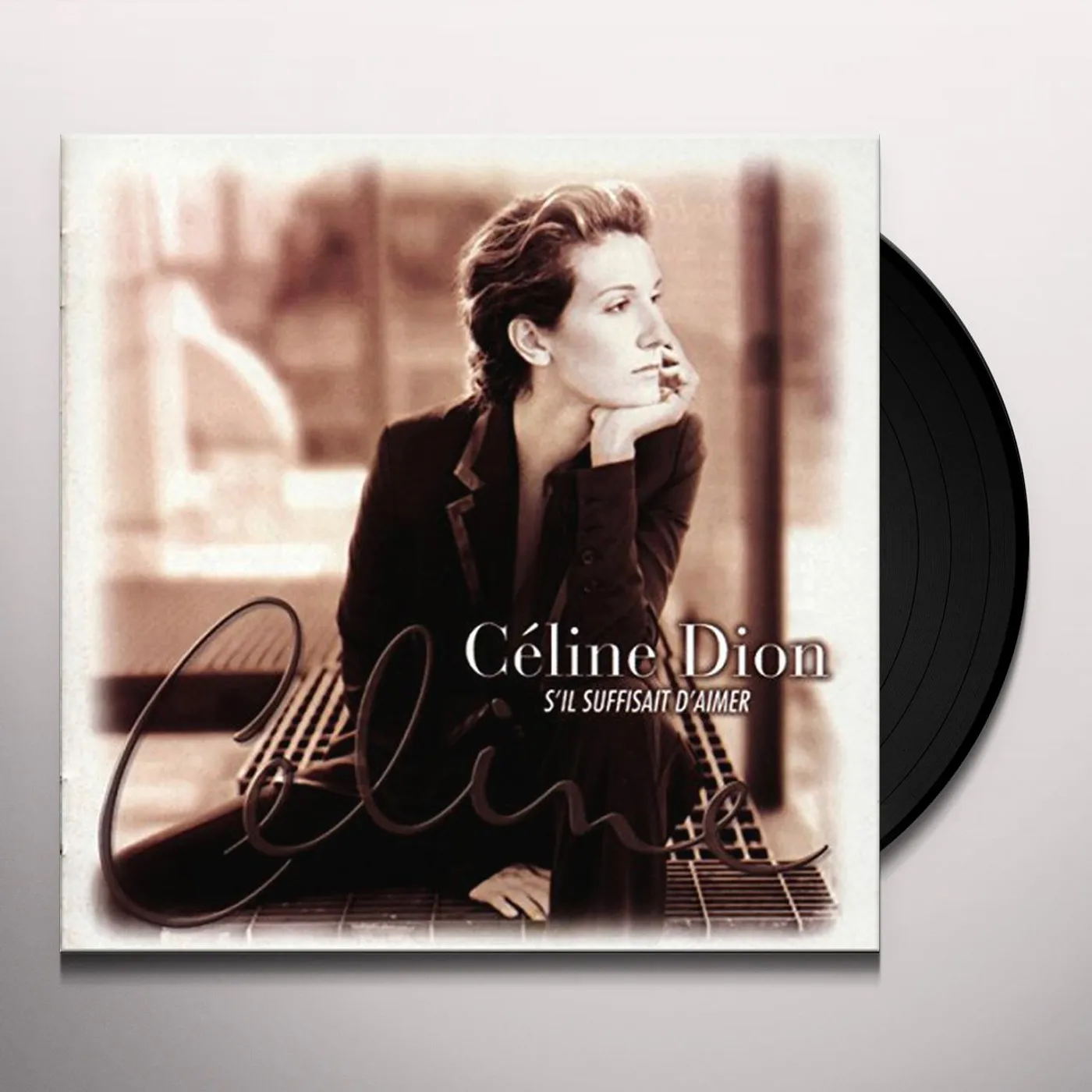 Céline Dion S'il Suffisait D'aimer Vinyl Record