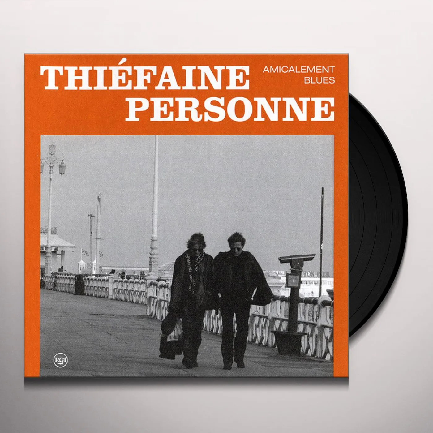 Hubert-Felix Thiefaine / Paul Personne Amicalement Blues Vinyl Record