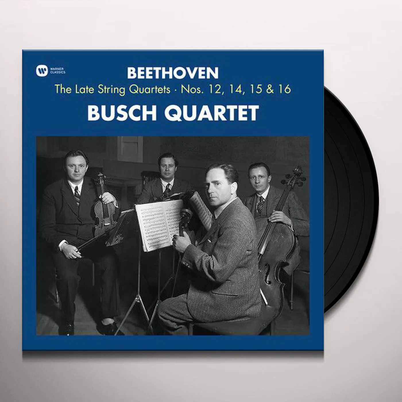 Busch Quartet Beethoven: The Late String Quartets Vinyl Record