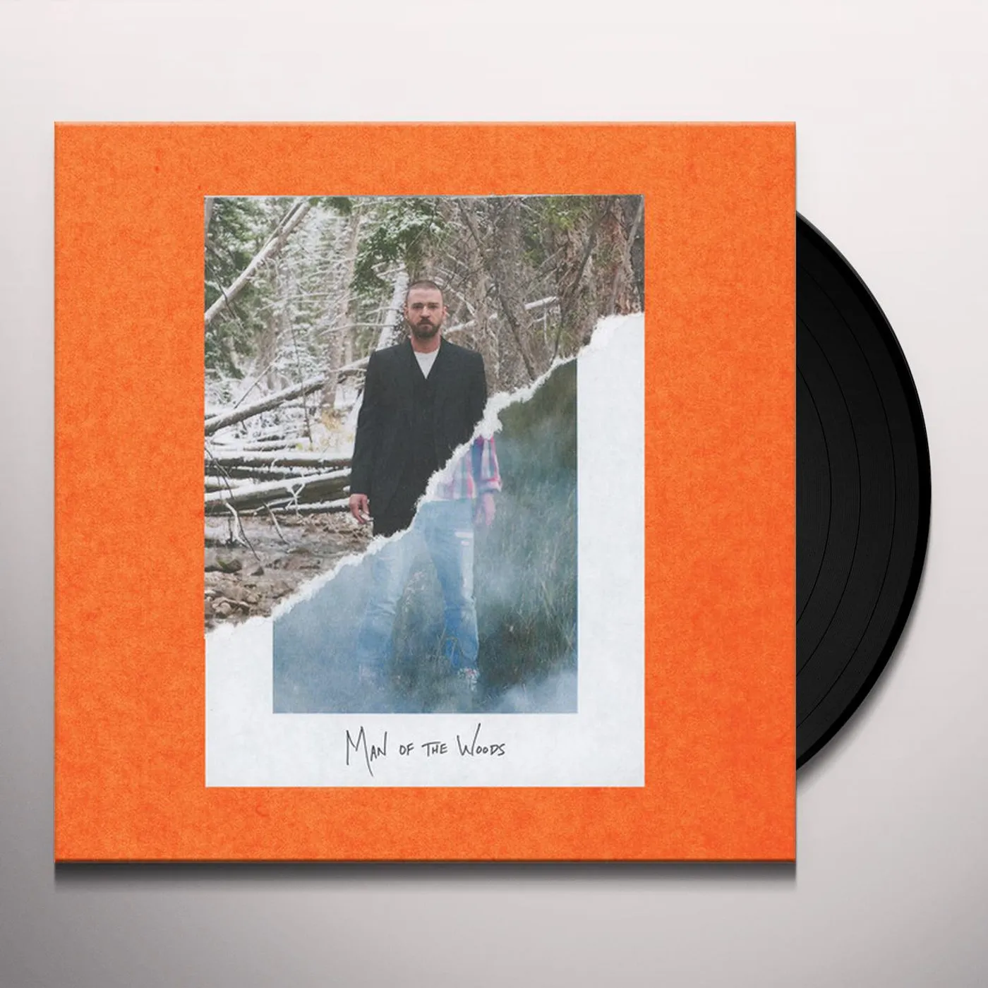 Justin Timberlake MAN OF THE WOODS (140G/DL CODE) Vinyl Record