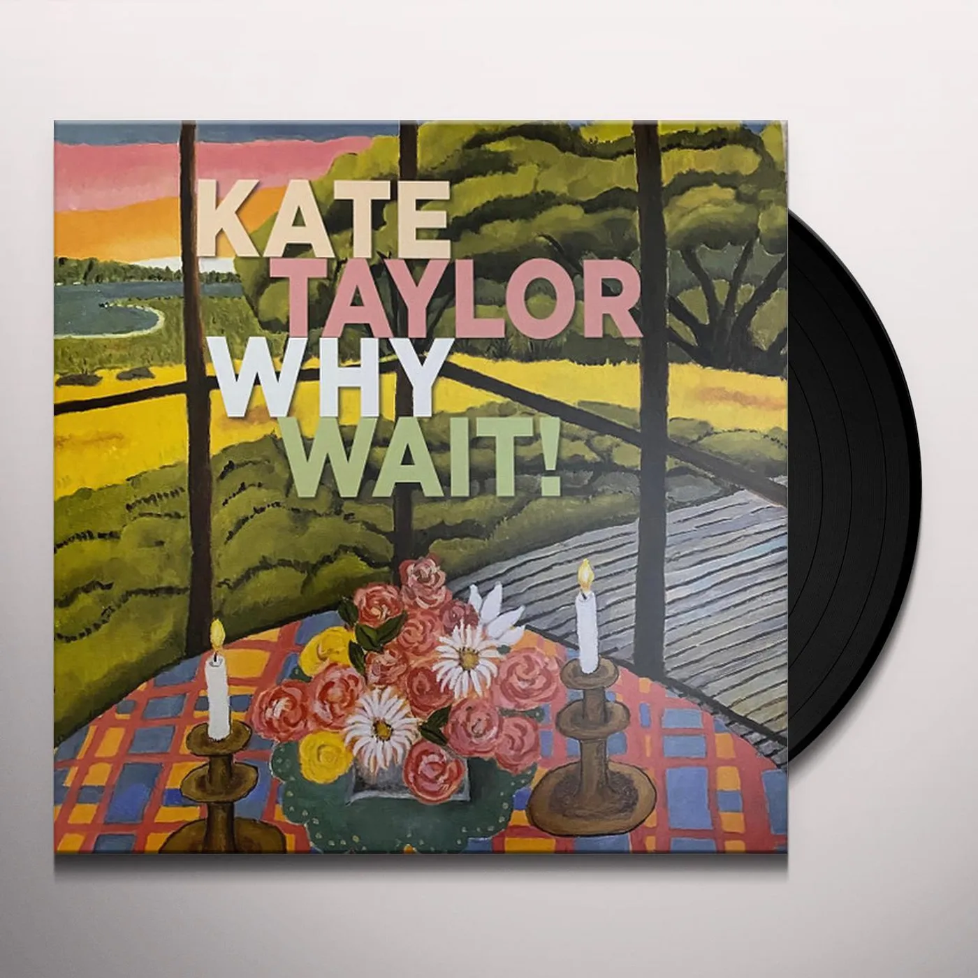 Kate Taylor WHY WAIT! (JADE VINYL/DL CARD) Vinyl Record