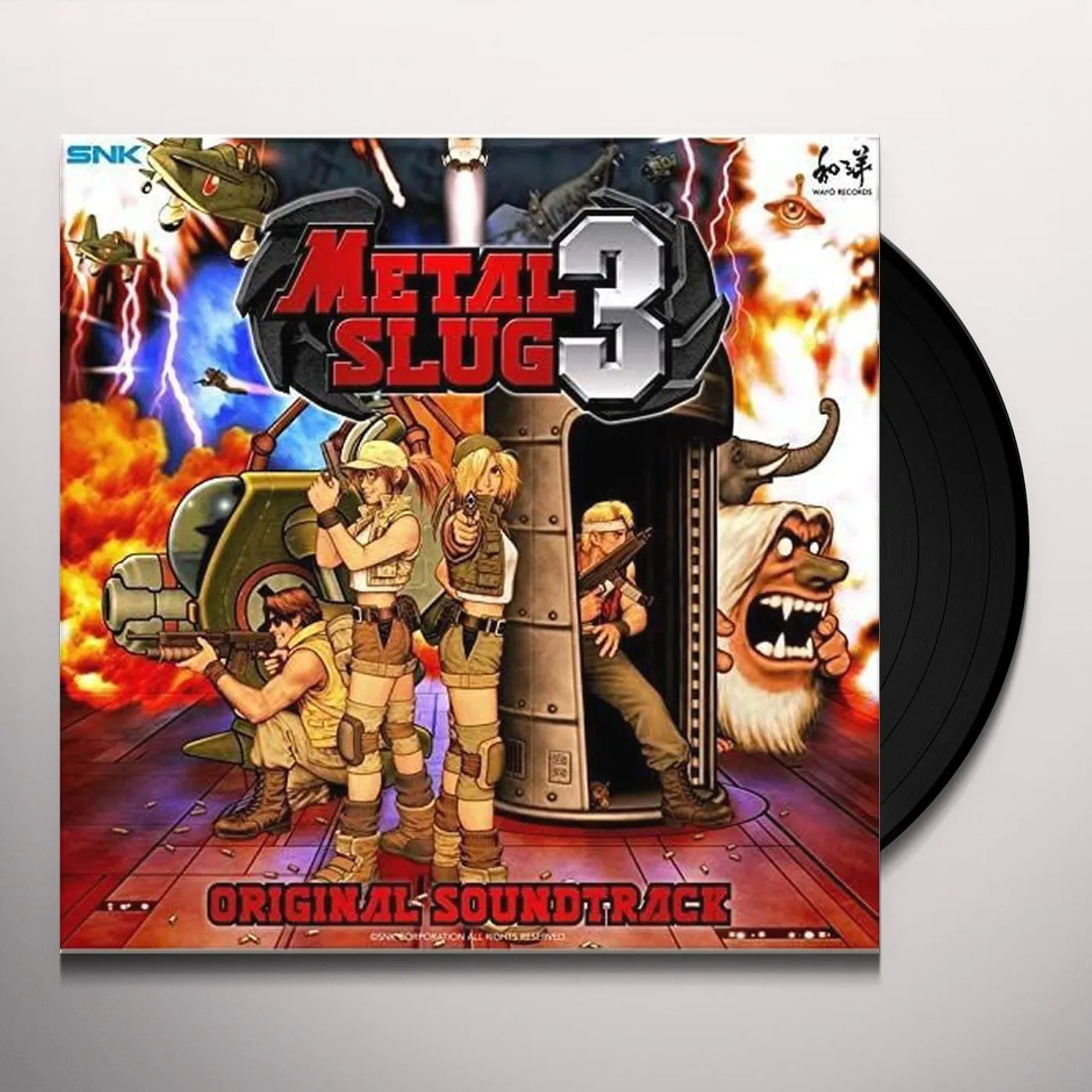 SNK SOUND TEAM METAL SLUG 3 / Original Soundtrack Vinyl Record