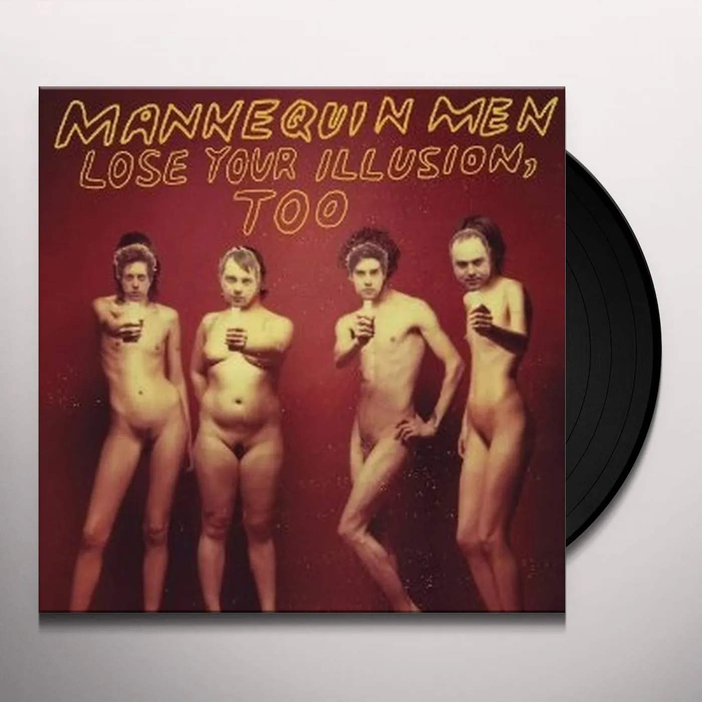 Mannequin Men LOSE YOUR ILLUSION TOO Vinyl Record