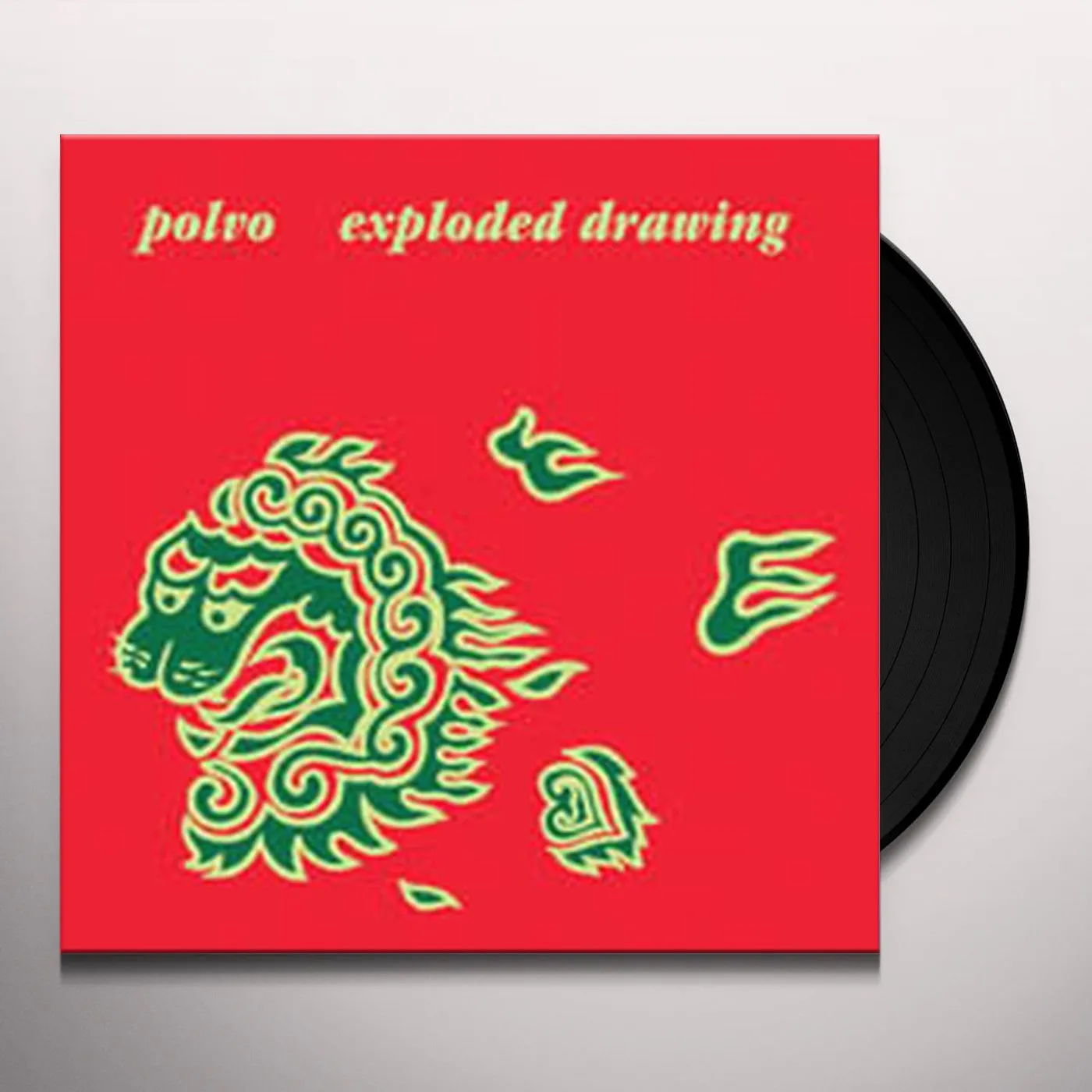 Polvo Exploded Drawing Vinyl Record