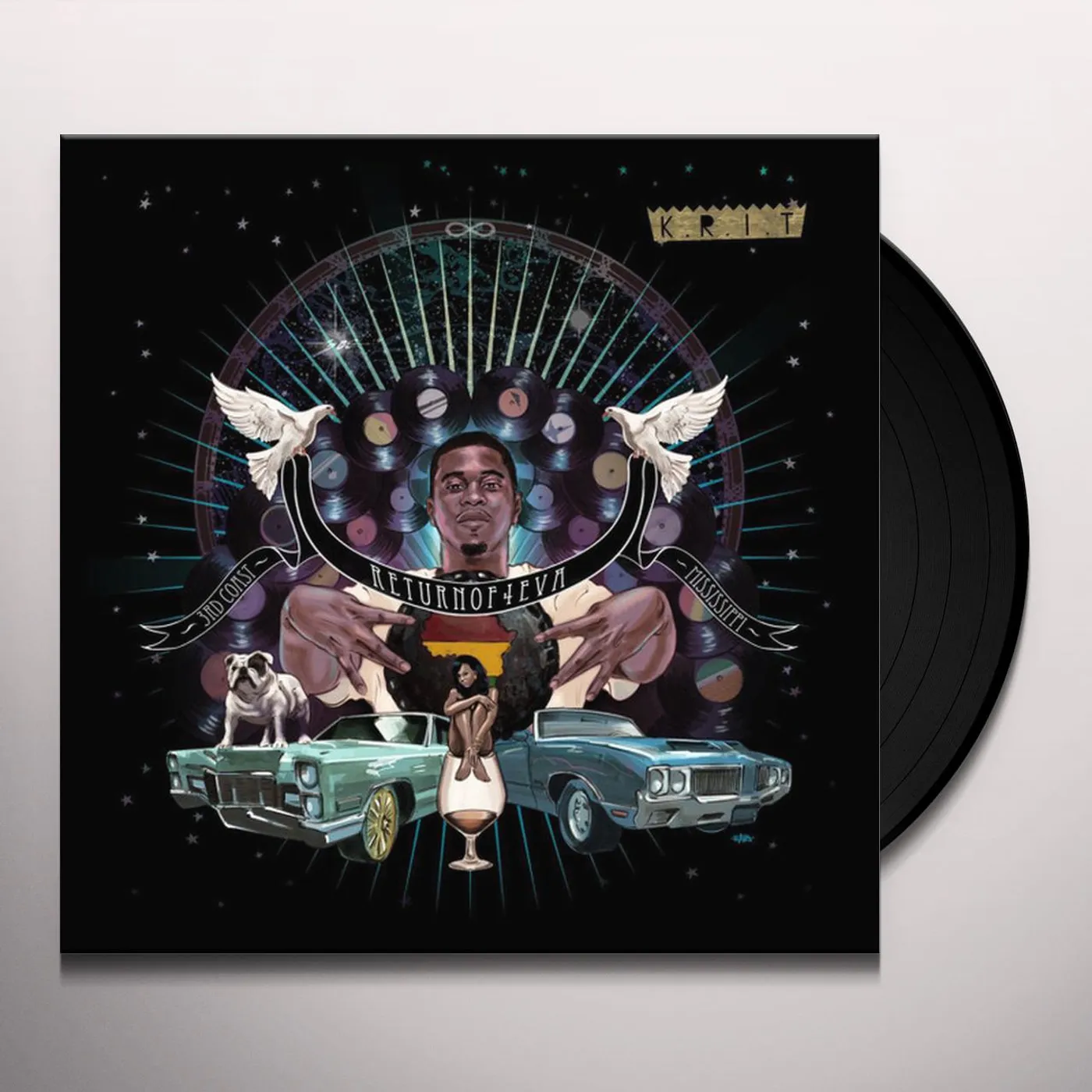 Big K.R.I.T. RETURN OF 4EVA (LIMITED/2LP) Vinyl Record