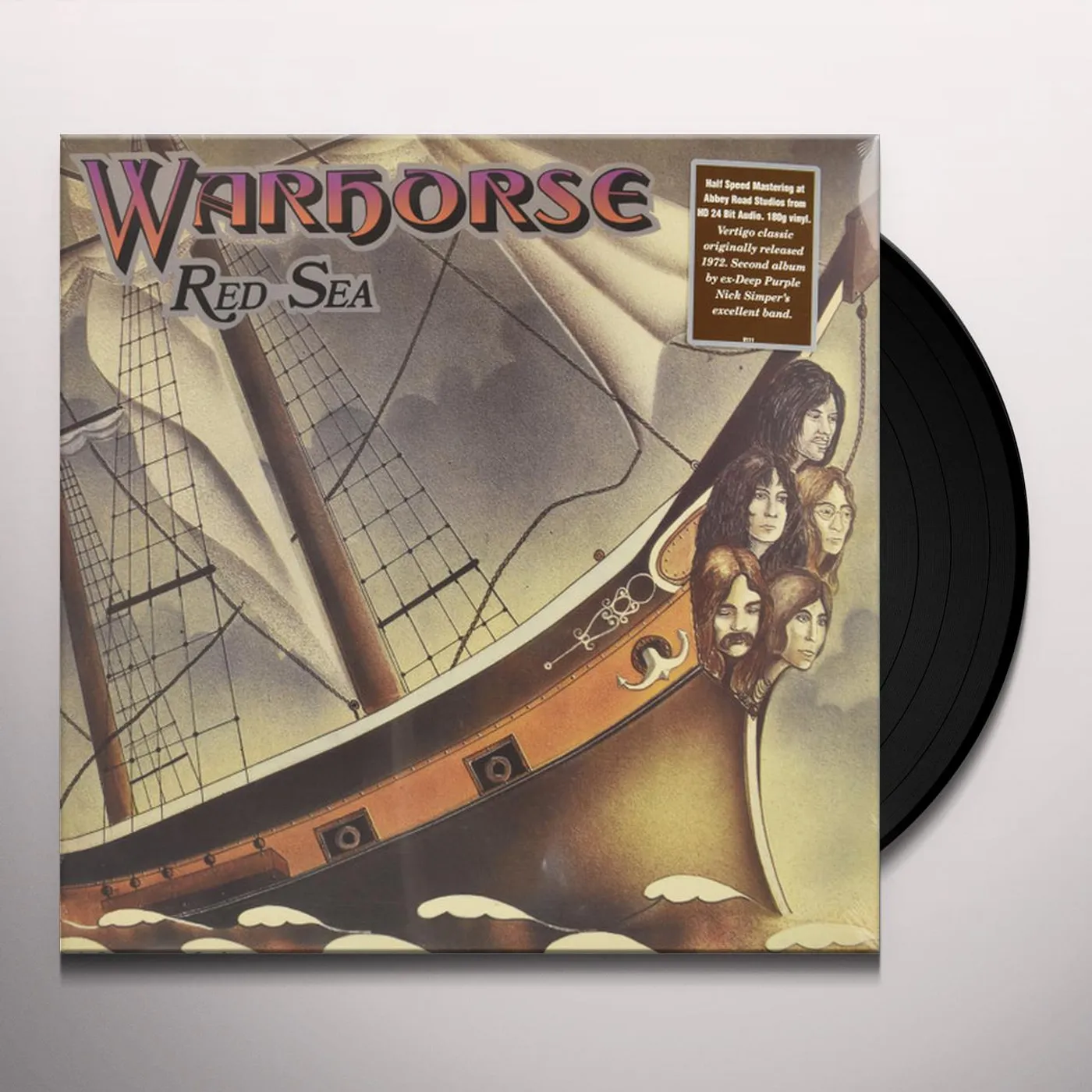 Warhorse Red Sea Vinyl Record