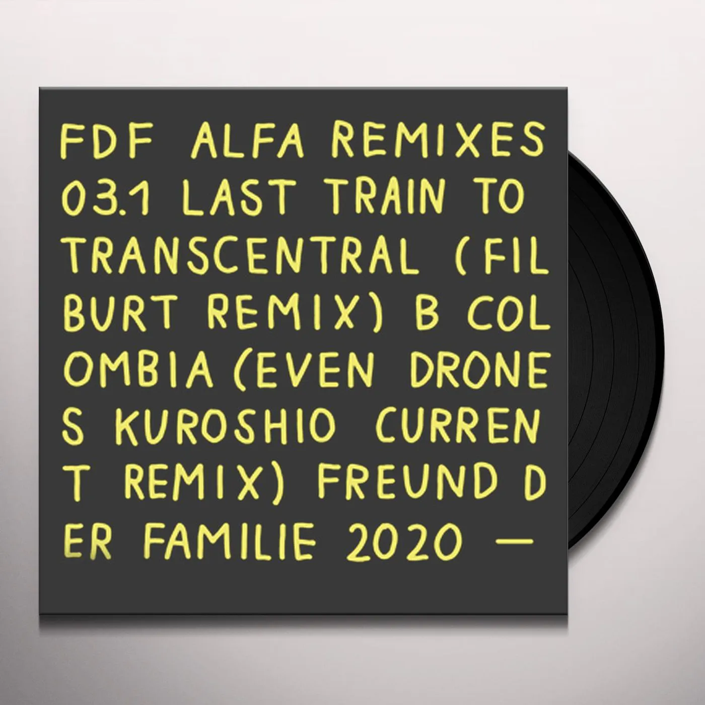 Freund der Familie ALFA REMIXES 03 1 Vinyl Record