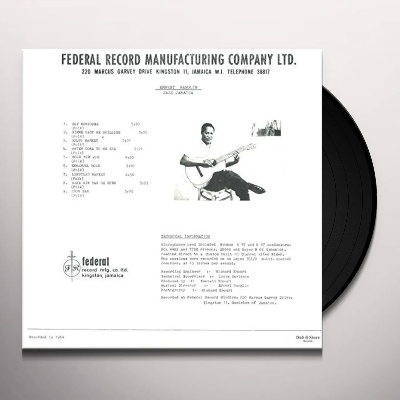 Ernest Ranglin JAZZ JAMAICA (UK) (Vinyl)