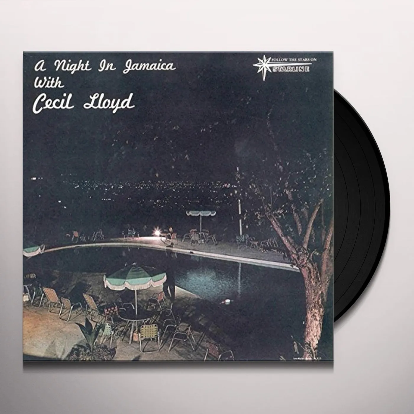 NIGHT IN JAMAICA WITH CECIL LLOYD Vinyl Record - UK Release