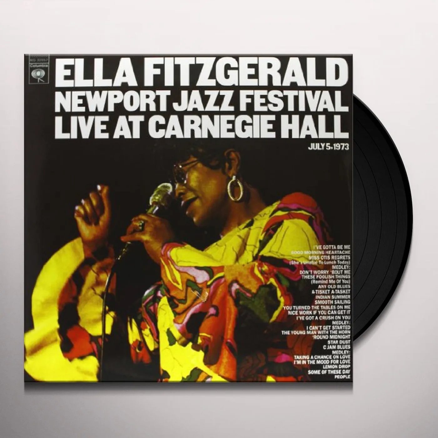Ella Fitzgerald NEWPORT JAZZ FESTIVAL LIVE AT CARNEGIE HALL Vinyl Record