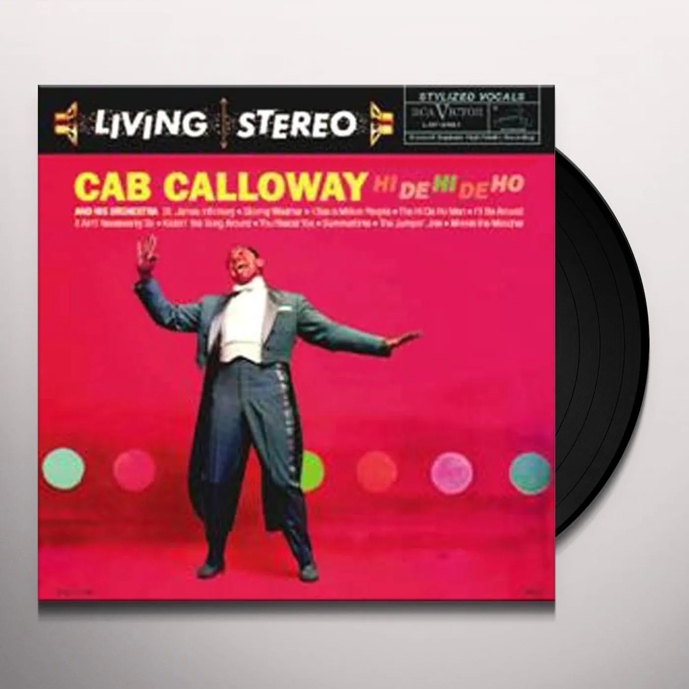 Cab Calloway HI DE HI DE HO Vinyl Record